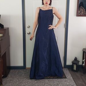 Y2K Scott McClintock Blue Iridescent‎ Dress